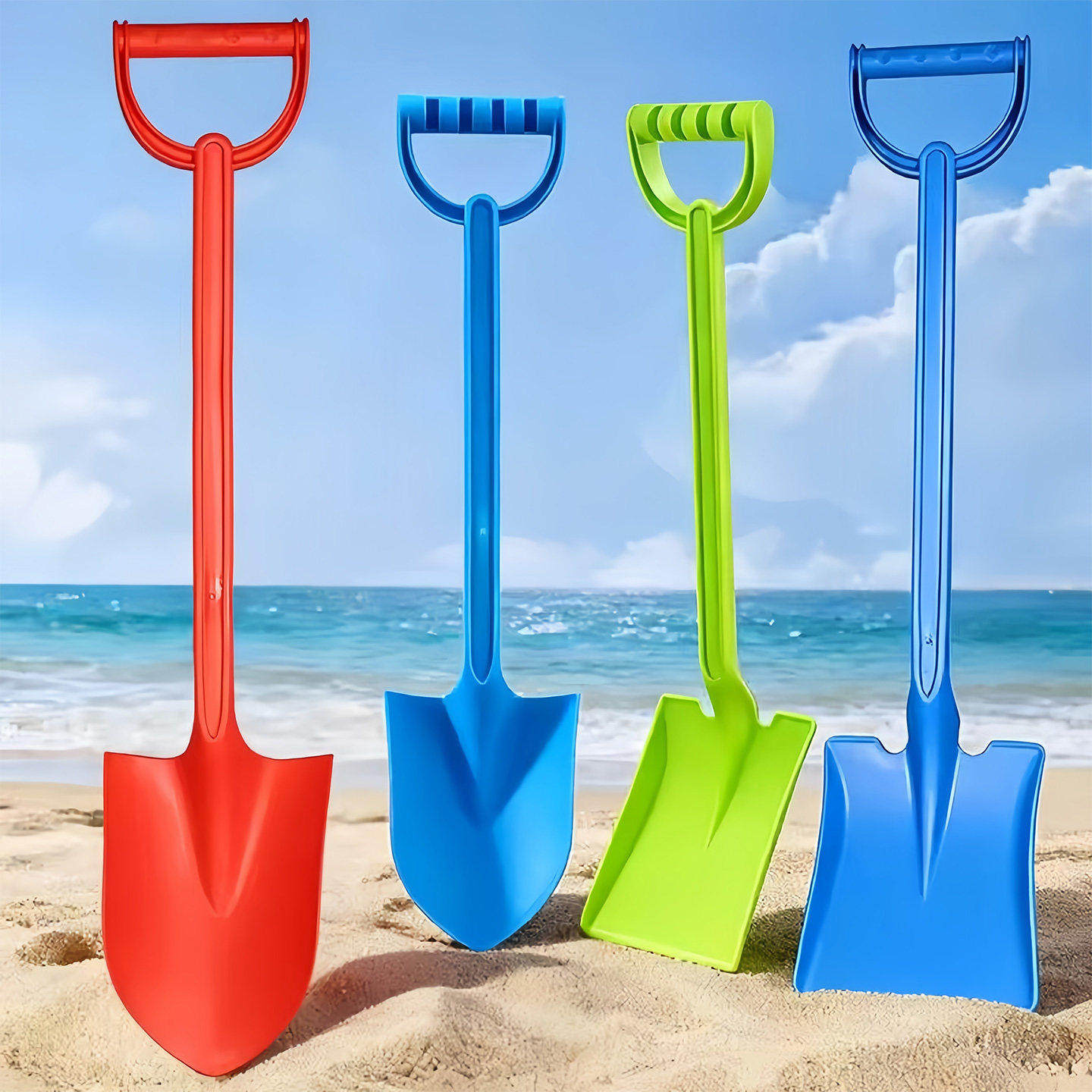 儿童沙滩铲子加厚大号海边挖沙子工具玩雪海滩戏水塑料铲玩具套装,玩具/童车/益智/积木/模型,戏水/玩沙玩具,淘宝优惠券,粉丝福利购,淘宝优惠卷