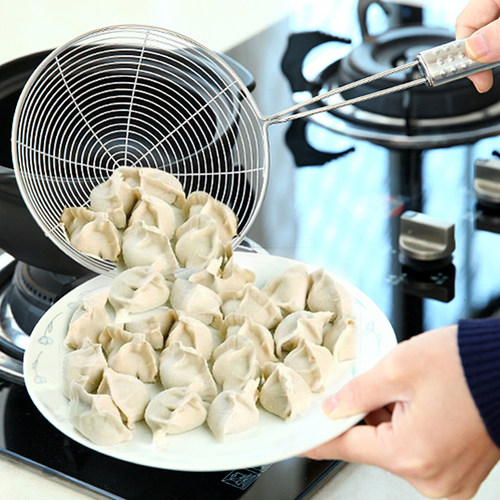 家用密网油捞豆浆不锈钢漏勺