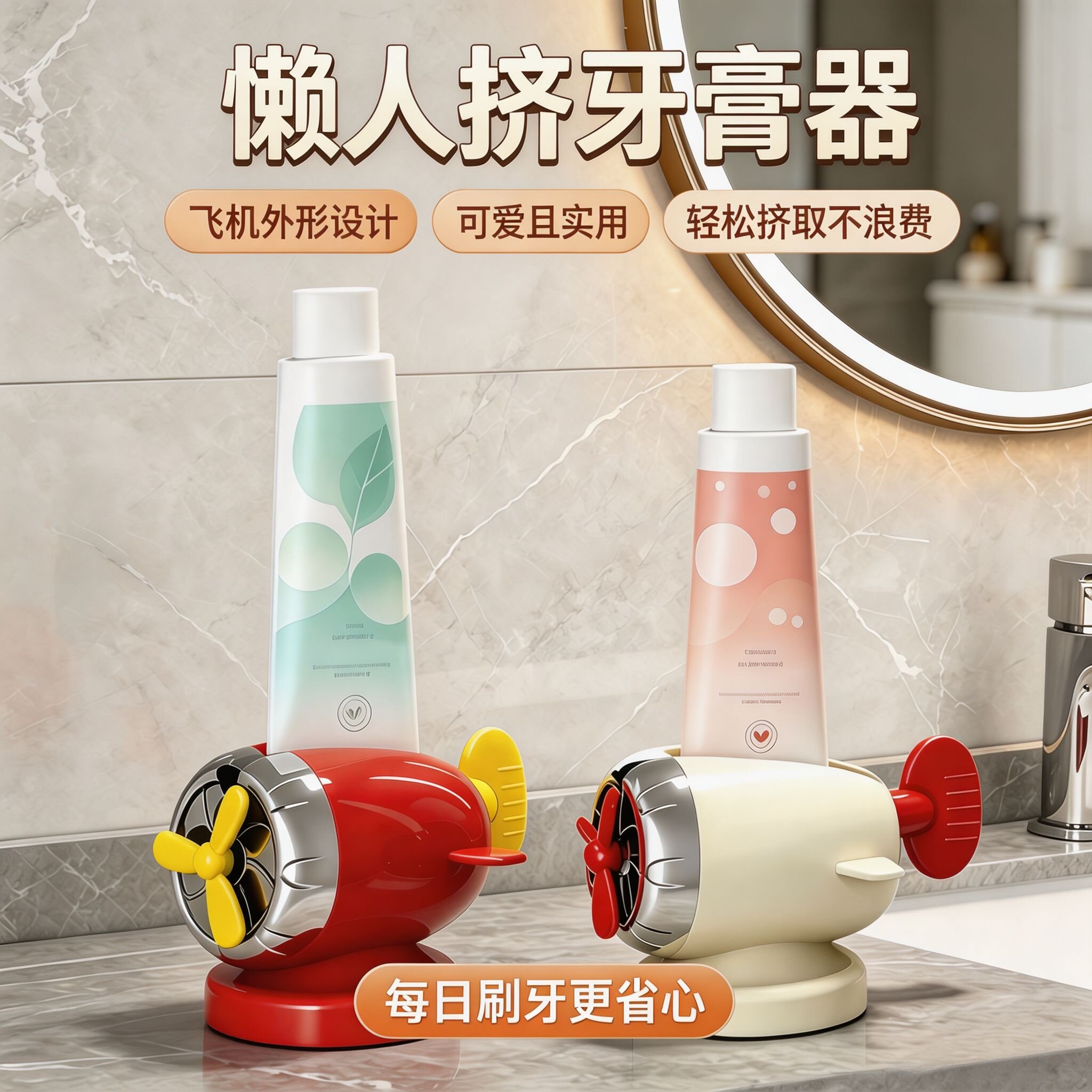 全自动挤牙膏器洗面奶通用