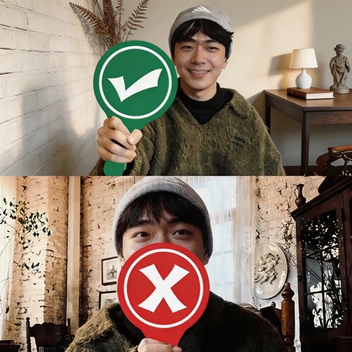 双面对错牌打分牌桃黑黑应援棒