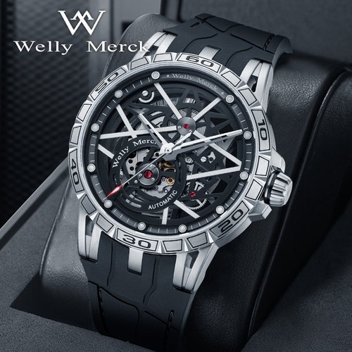 威利默克双子星机械手表