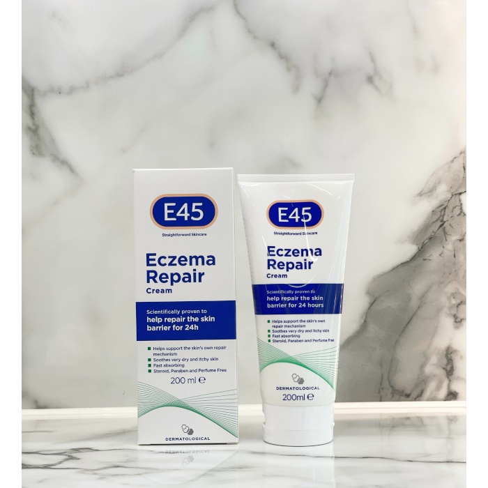 英国直购 香港店 E45 ECZEMA REPAIR CREAM修复霜200 ML