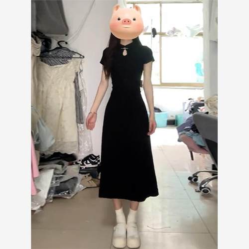 新中式国风改良旗袍连衣