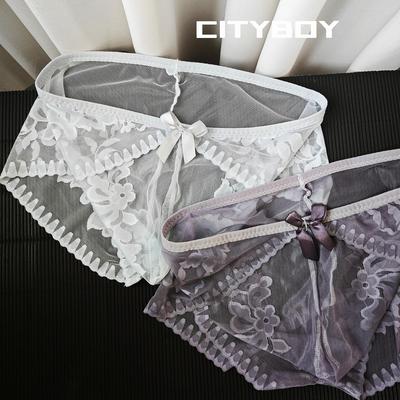爆款男士蕾丝大码内裤
