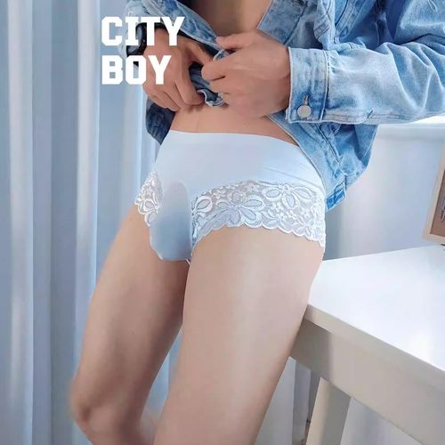 带飞机JJ套可撸男士内裤