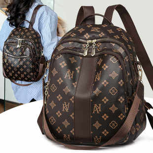 CITEX LV官方旗舰店网红双肩包女2025新款时尚百搭潮复古休闲旅行