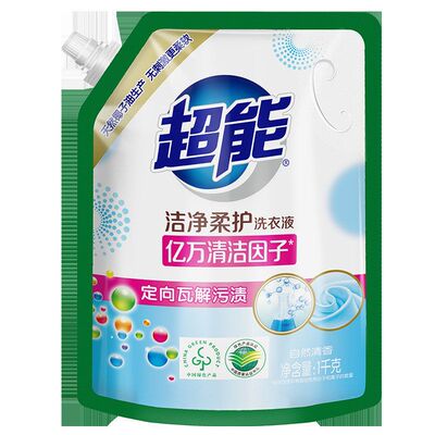 超能洁净柔护洗衣液 1kg超能洁净柔护洗衣液【q】