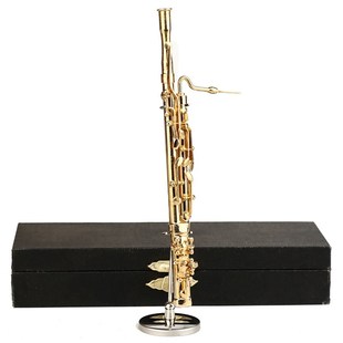 精选可刻字巴松模型大管西洋y乐器模型摆件家居饰品生日礼物创意