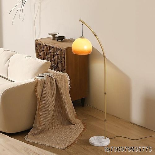 优选蘑菇落地灯卧室床头灯u包豪斯中古ins少女客厅复古玻璃网红落