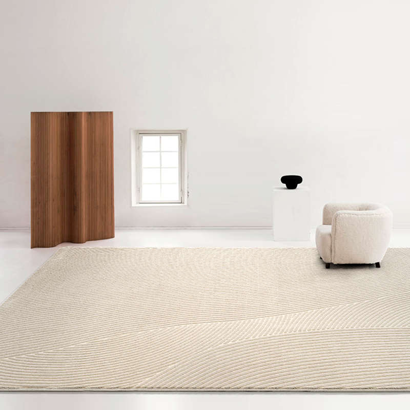 优选优立地毯客厅家m用耐脏轻奢高级感卧室床边毯少女防摔奶油风