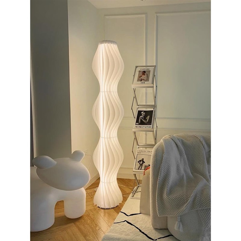 优选草裙落地灯客k厅沙发北欧现代极简卧室床头落地台灯装饰氛围