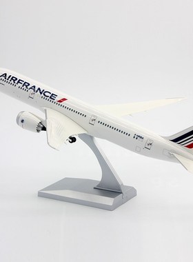 精选瑞庆法国航空波音客机B7879y FHRBA仿真拼装飞机模型收藏品1/