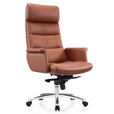 优选老板b椅总裁椅真皮大班椅可躺电脑椅办公室转椅商务会议椅弓