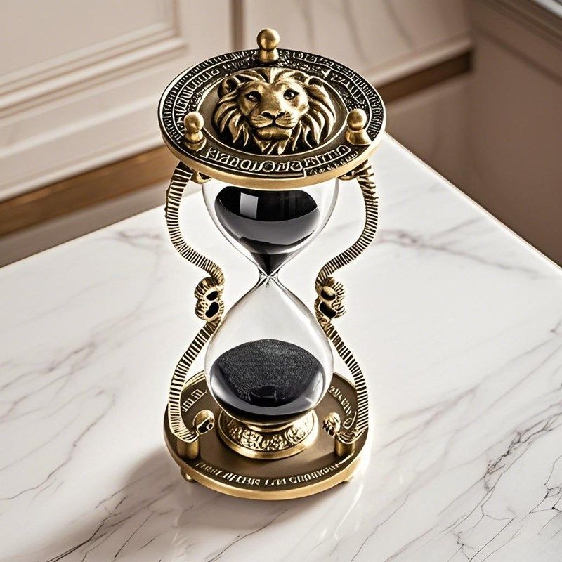 精选电镀复古沙漏计时器30分钟欧B式轻奢家居客厅桌面装饰摆件朋,家居饰品,装饰摆件,淘宝优惠券,粉丝福利购,淘宝优惠卷