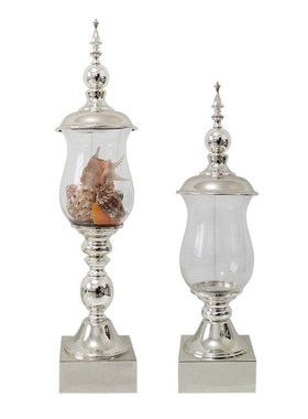 优选欧式糖果罐 高档金属镀银家居装饰婚庆甜品台T工艺摆件精品礼