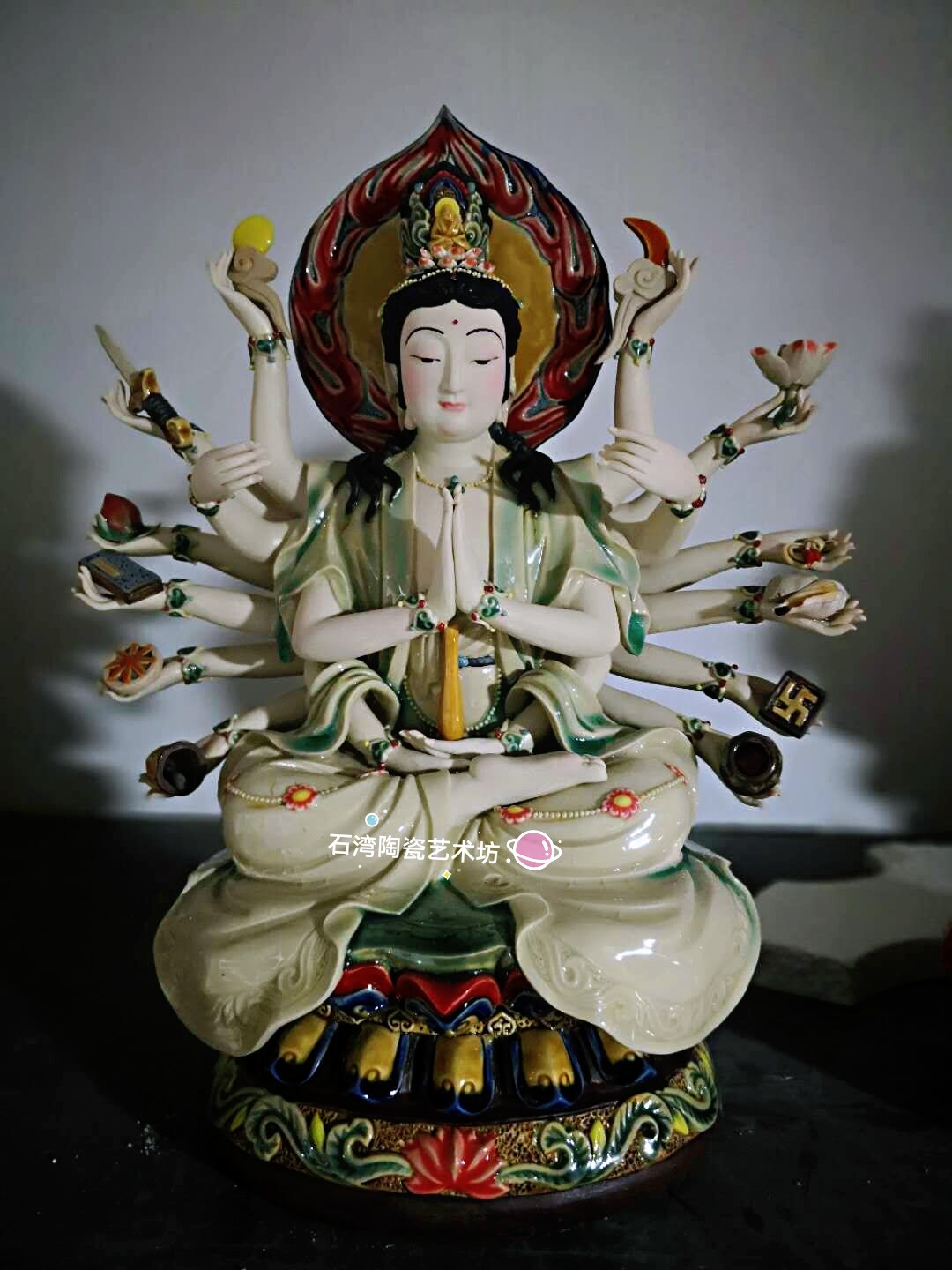 菩萨寺庙供奉风水佛像手工摆件