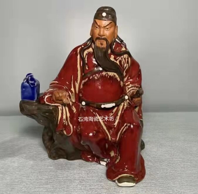 手工摆件武财神门神镇宅