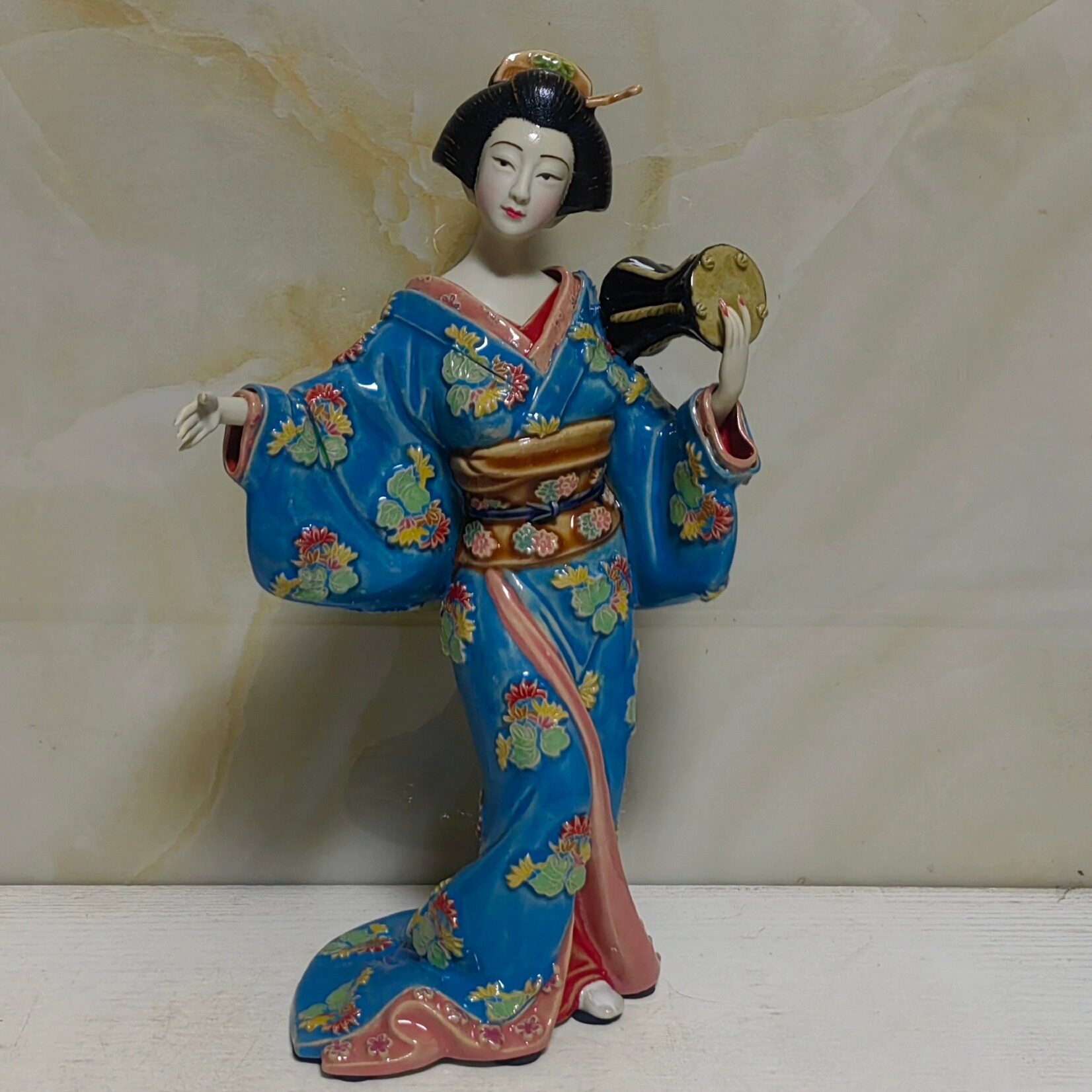 陶瓷日本和服仕女茶室日式纪念品