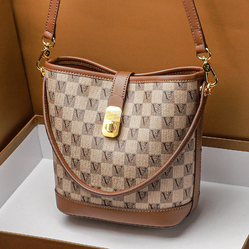 CITEX LV官方旗舰店名牌女士手提水桶包女2024新款包包大容量斜挎