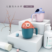 宝宝洗澡水瓢勺婴儿洗头杯儿童舀水瓢洗头花洒小玩具沐浴用品