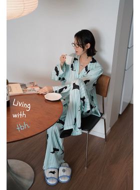 夏季情侣冰丝家居服可外穿