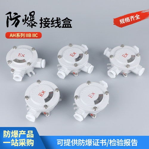 防爆接线盒铸铝三通直分线盒精品