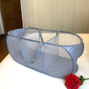 脏衣篮卫生浴室储物筐脏衣服收纳筐家用洗衣篮子双层三层折叠脏衣