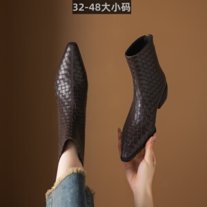 跨境亚马逊速卖通辣妹走秀时装靴