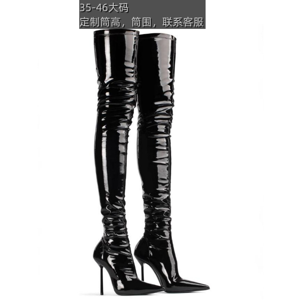 跨境亚马逊速卖通辣妹走秀时装靴