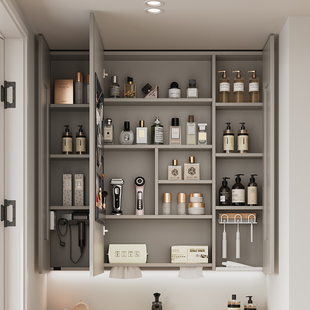 不锈钢通顶镜柜单独定制卫生间洗浴智能镜箱挂墙式浴室多功能美妆