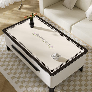 2026新款茶几桌垫轻奢高级感简约客厅ins风茶几专用防水防油桌布