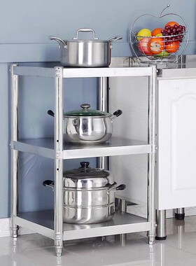 30x30x60x35x40x70x50x80厘米高100厨房杂物不锈钢置物架缝隙多层