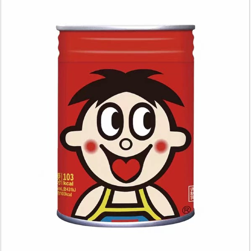 盒马代购 旺旺 旺仔牛奶145ml*7罐 童年的味道 长大的旺仔牛奶罐