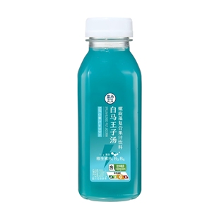 盒马代购白马王子汤螺旋藻复合果汁饮料300ml冷藏补充电解质