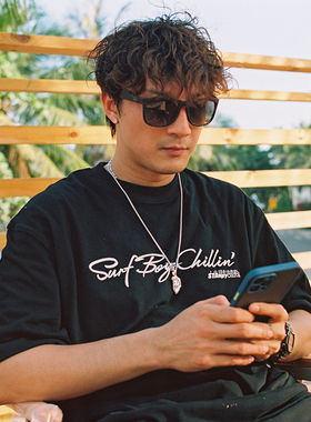 【极限清仓】STA x FATECAROL 联乘slogan 基础TEE