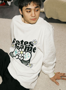 【极限清仓】FATECAROL 秋冬 “命运游戏”白色基础长袖T