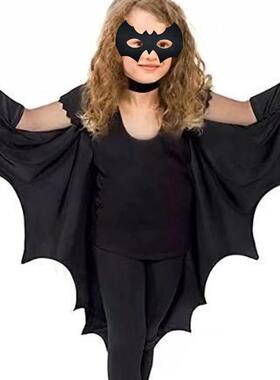Hot selling Halloween cape bat shaped children's jumpsuit