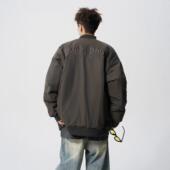 Mens 高街国潮刺绣棒球服宽松运动外套 新款 Flight Jacket男春季