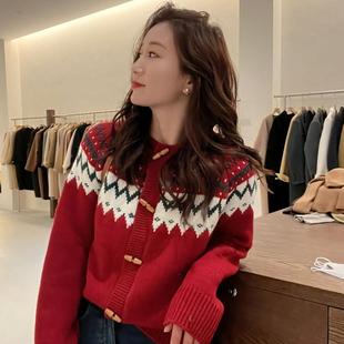 sweater for and Day Eve red Year Women New