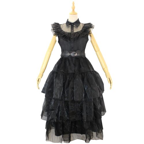 Halloween black dress cosplay costume万圣节黑色连衣裙