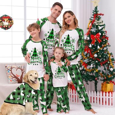 Family Home Clothes Christmas Home Clothes Family Set圣诞服