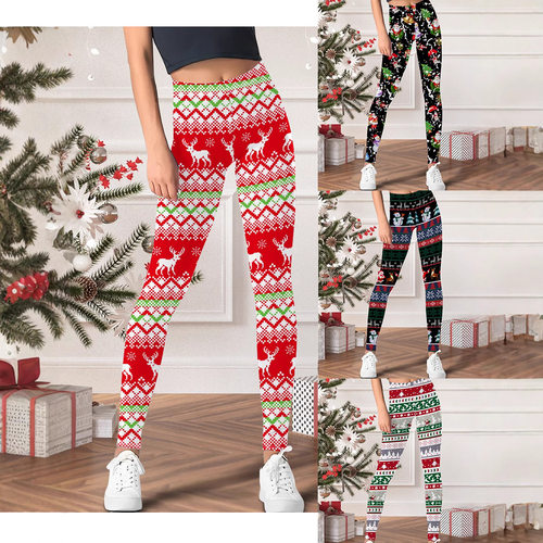 Christmas ladies wearing underwear圣诞节女士打底裤