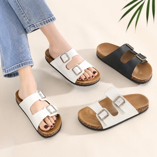 Summer new cool slippers for casual wear outside凉拖鞋露趾鞋