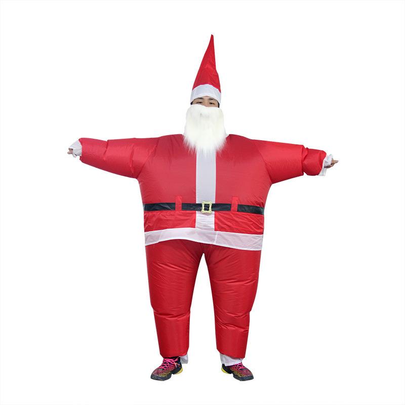 Inflatable clothing for Christmas Day, Santa Claus costume