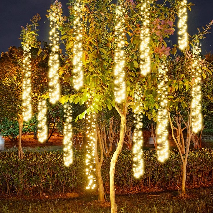 太阳能灯彩灯鞭炮灯工程