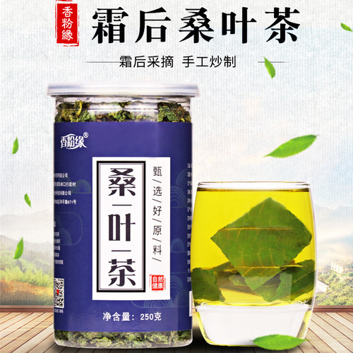桑叶茶霜后桑叶正品新鲜桑叶干桑葚树叶搭蒲公英茶新货