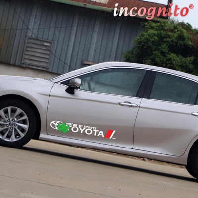 丰田rav4荣放雷凌装饰车身贴