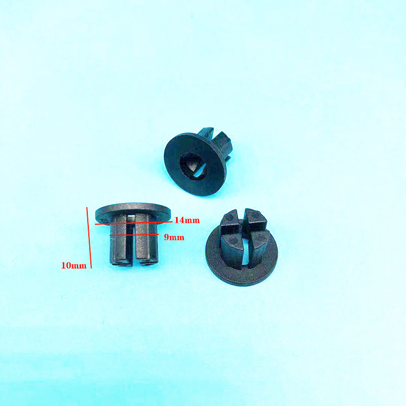 适配奔驰S级E级C级A级B级前后保险杠车牌照固定螺母底座卡扣卡子