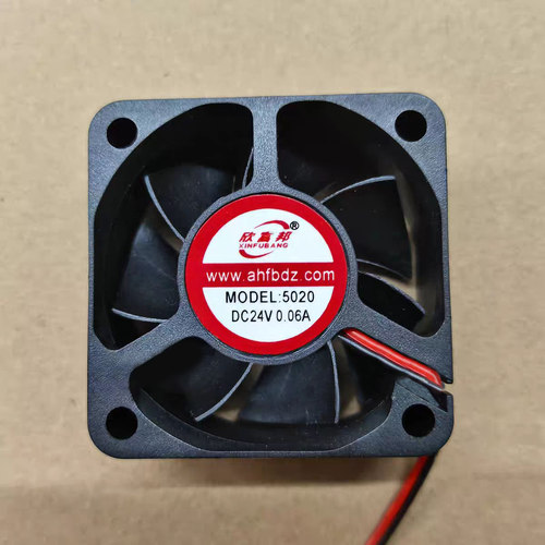 捷冷全新5020 DC24V 0.06A 5CM厘米电源充电机柜变频器散热风扇