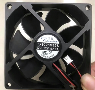 AA全新现货TX9225M12S DC12V 0.19A 9025机箱电源静音散热风扇9CM